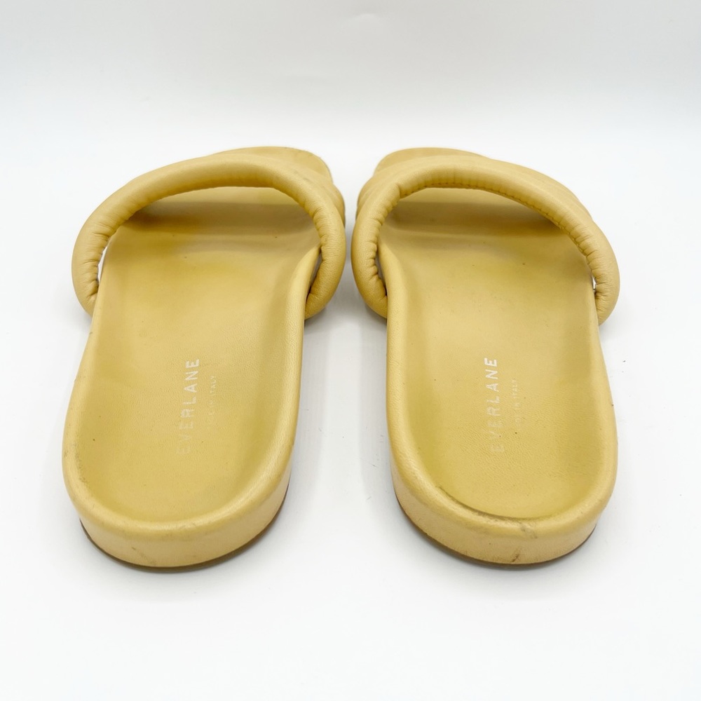 Everlane The Form Three-Strap Yellow Sandal Size 7 - Picture 5 of 11